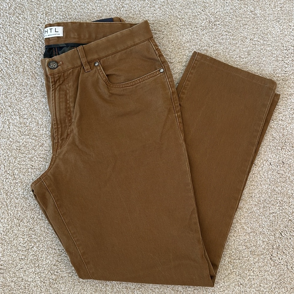 HTL Men’s Pants in light brown color